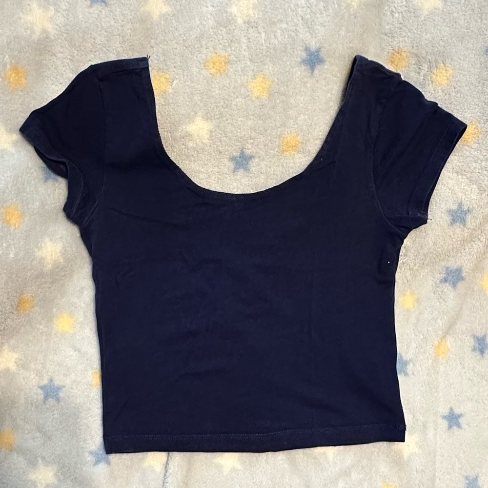 Navy Blue Women's Top